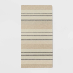 20" x 40" Low Profile Charmed Manor Patterned Polyurethane Kitchen Mat