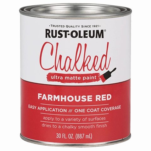 30 OZ Chalked Paint Ultra Matte - Farmhouse Red