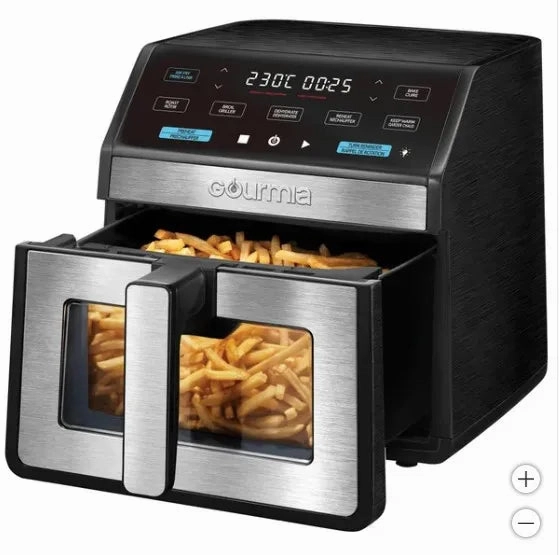 8qt. Digital Air Fryer With Window