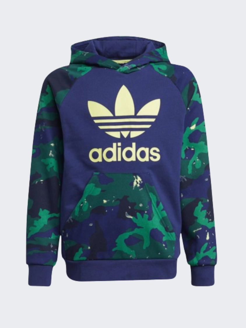 Adidas Camo Print Men Original Sweatshirt Multicolor
