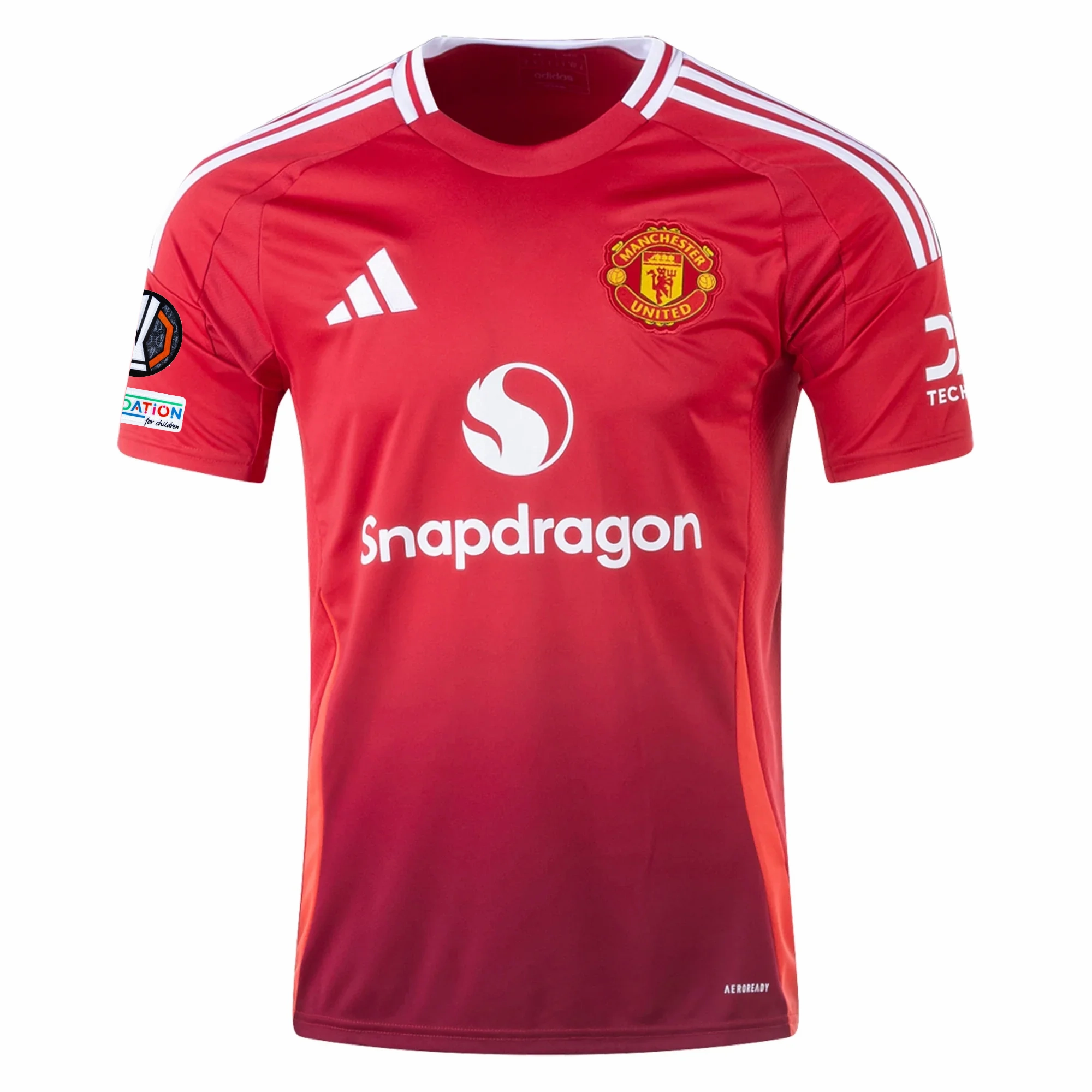 adidas Manchester United Amad Diallo Home Jersey w/ Europa League Patches 24/25 (MUFC Red)
