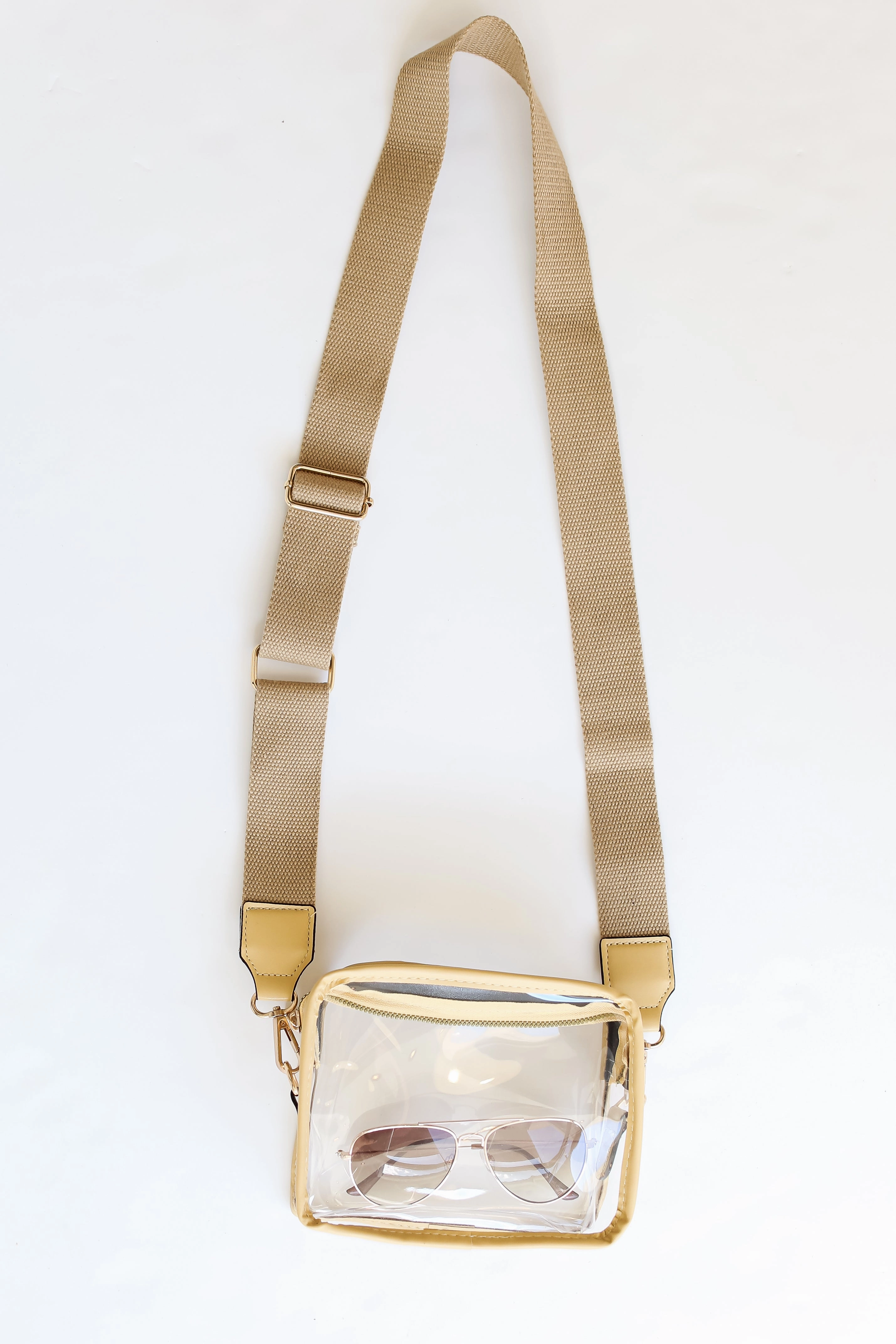 Always With Me Clear Crossbody Bag