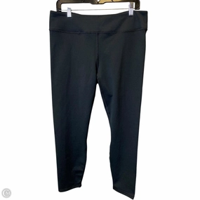 Athletic Leggings Capris By Fabletics In Black, Size: Xl