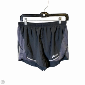 Athletic Shorts By Asics In Black & Grey, Size: M