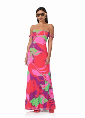 Barot Maxi Dress - Graphic Floral