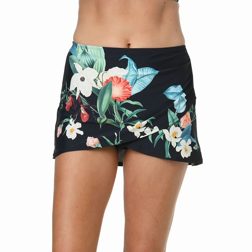 BOTANICAL BEAUTY SKIRT COVERUP