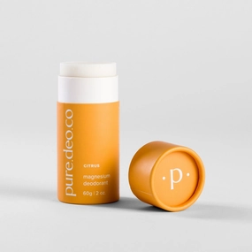 Citrus Magnesium Deodorant 100% Natural
