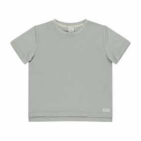 Cove Essential Tee - Heathered Seafoam