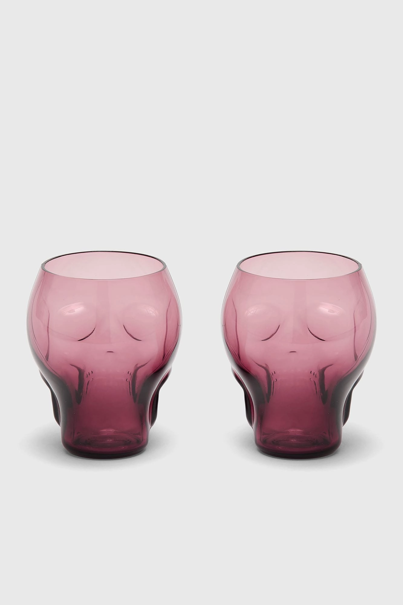 Cranium Drinking Glasses [PLUM]