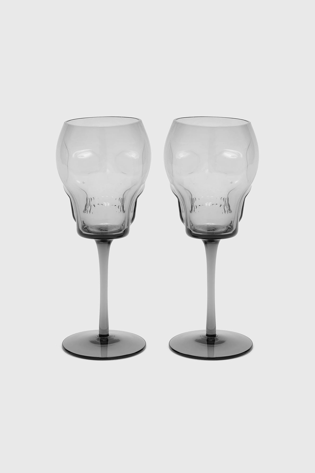 Cranium Wine Glasses [GREY]