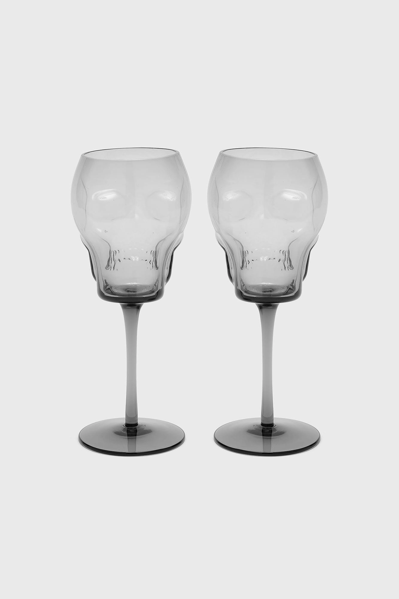 Cranium Wine Glasses [GREY]