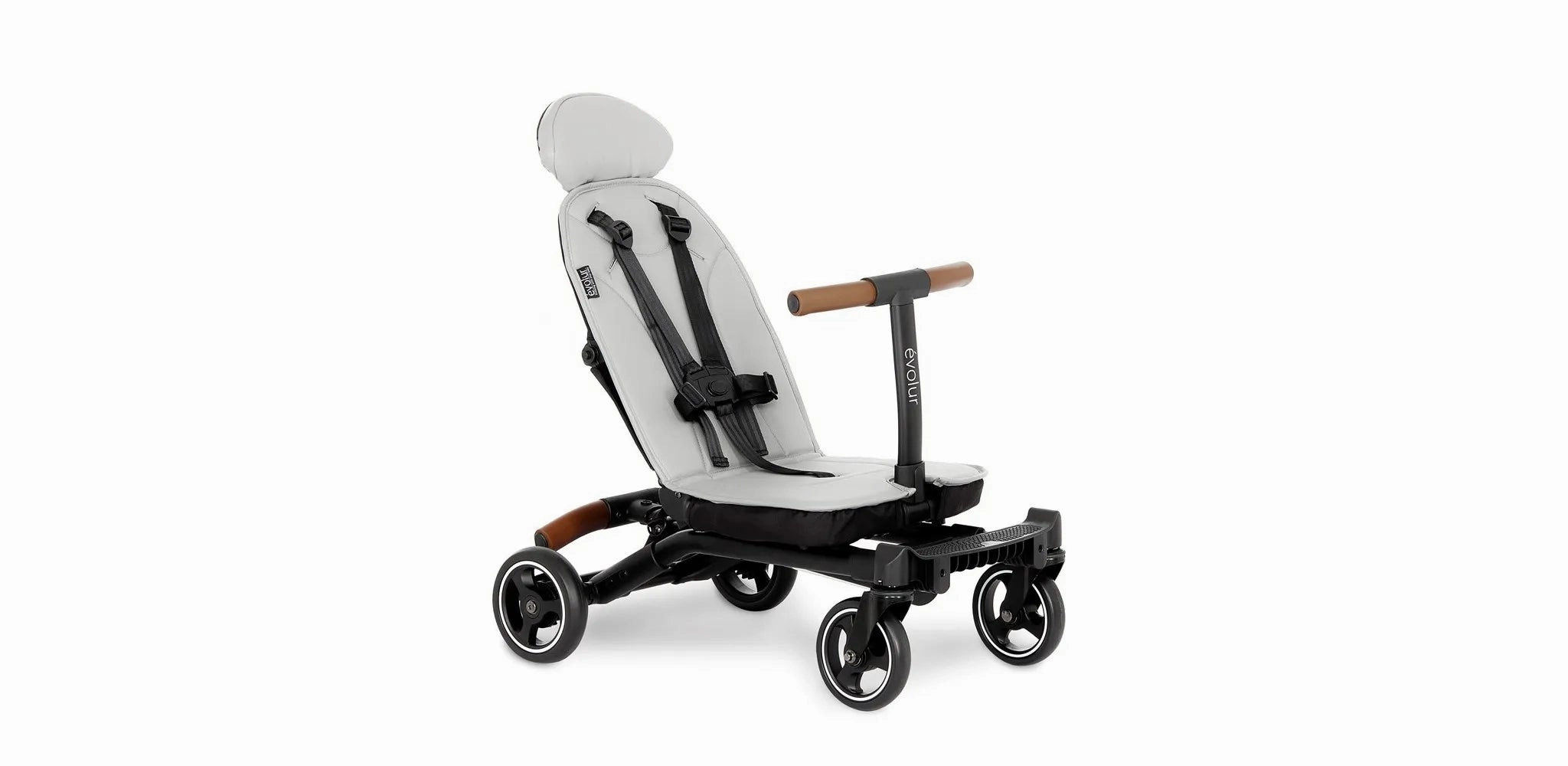 Cruise Rider Stroller with Canopy in Koala Gray
