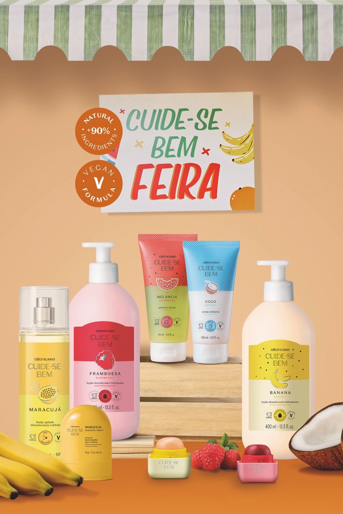 Cuide-se Bem Feira Banana Body Lotion