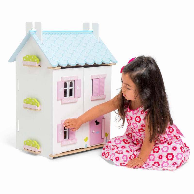 Daisylane Blue Bird Cottage with Furniture