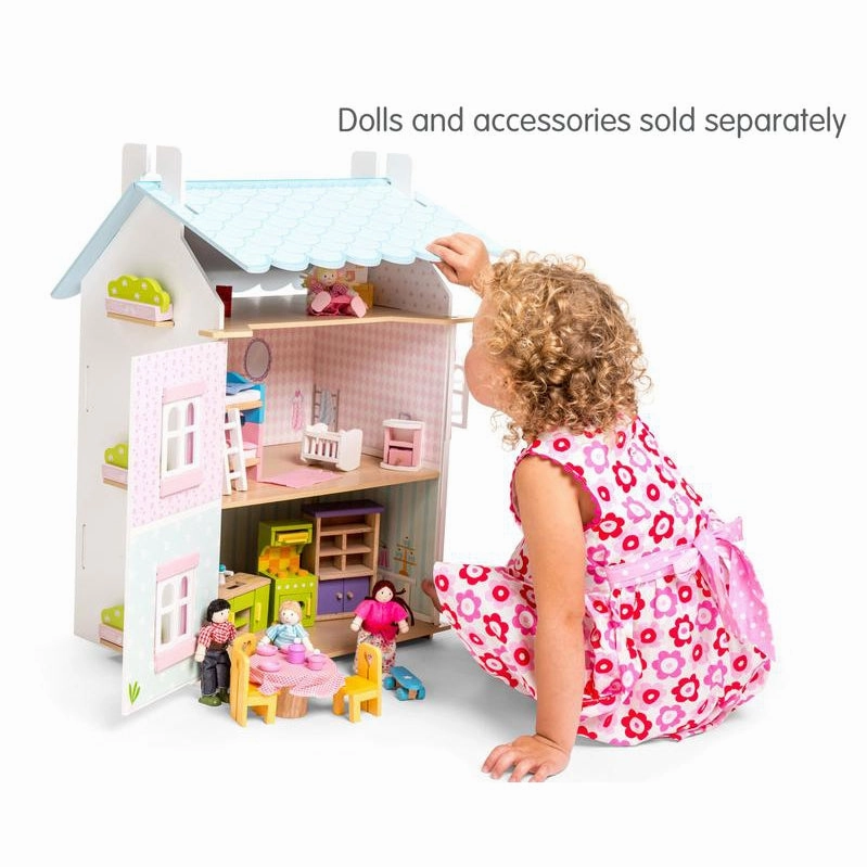 Daisylane Blue Bird Cottage with Furniture