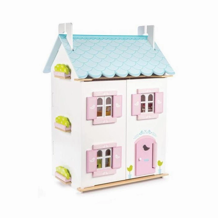Daisylane Blue Bird Cottage with Furniture