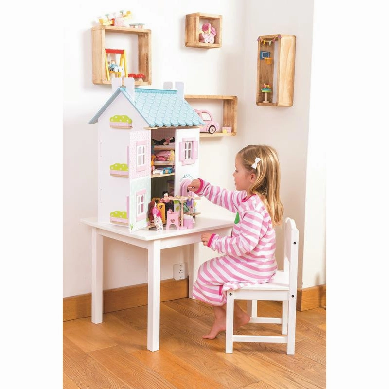 Daisylane Blue Bird Cottage with Furniture