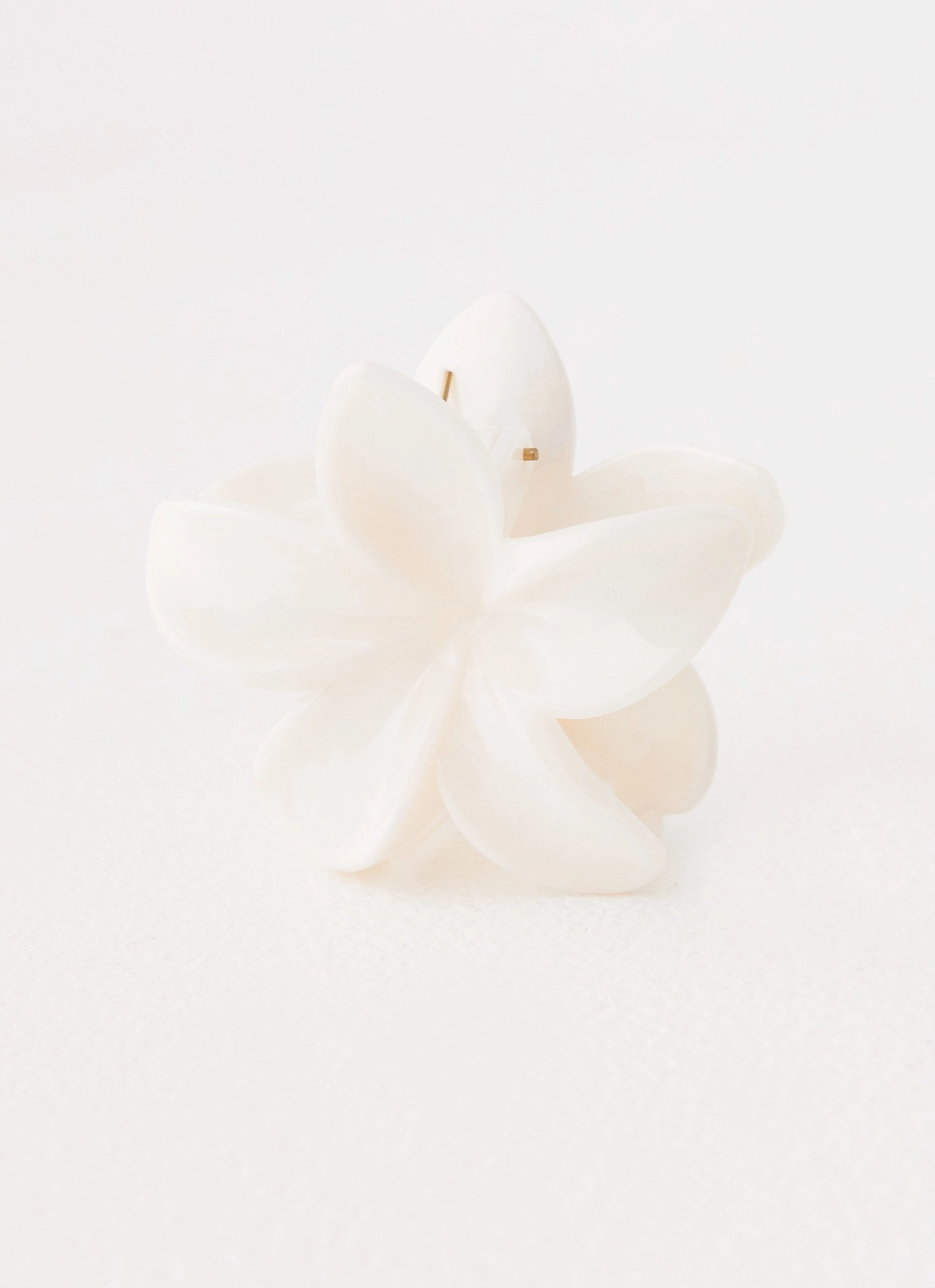 Daylight Hours Hair Clip - White