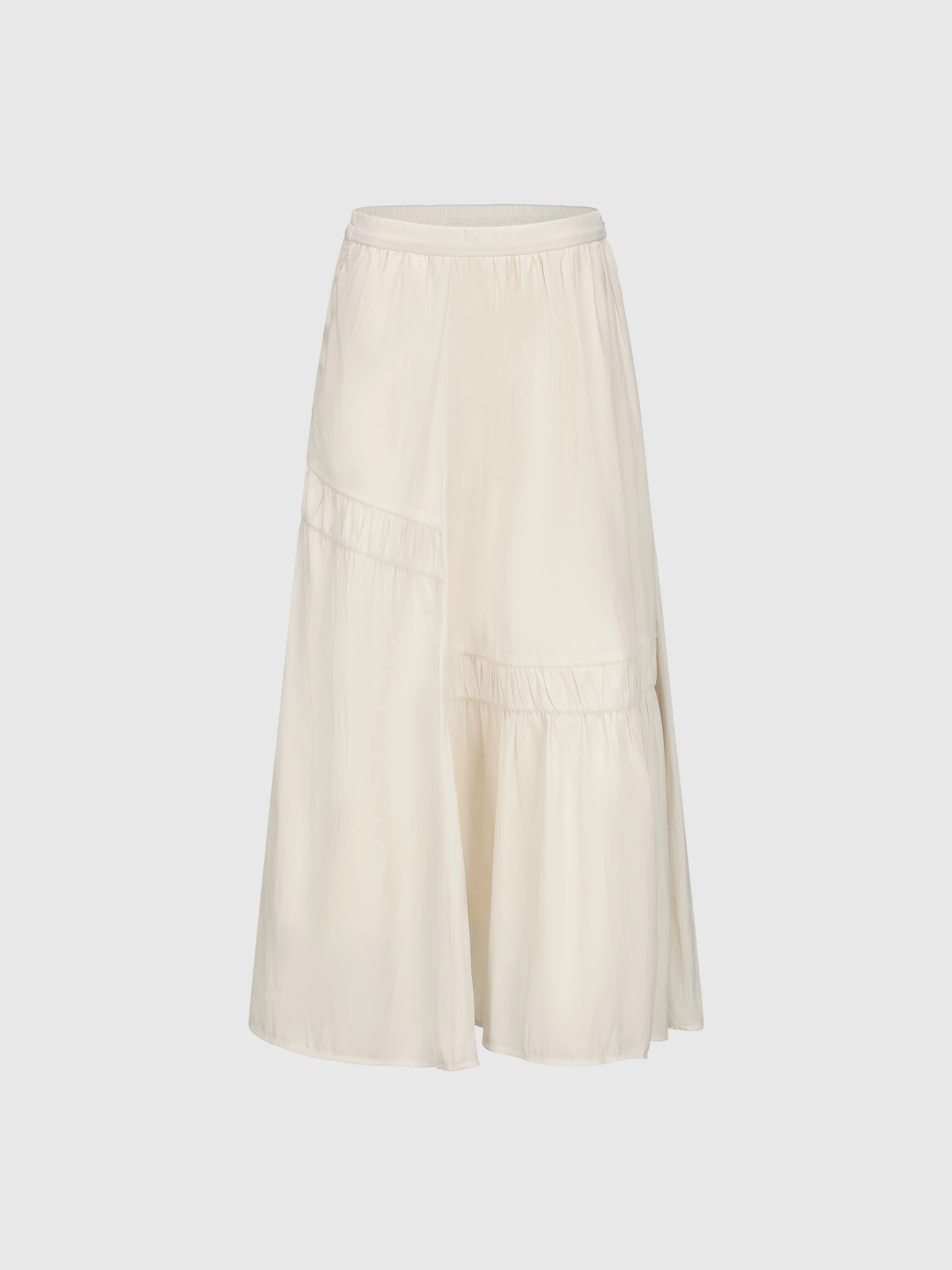 Flounce Maxi Skirt