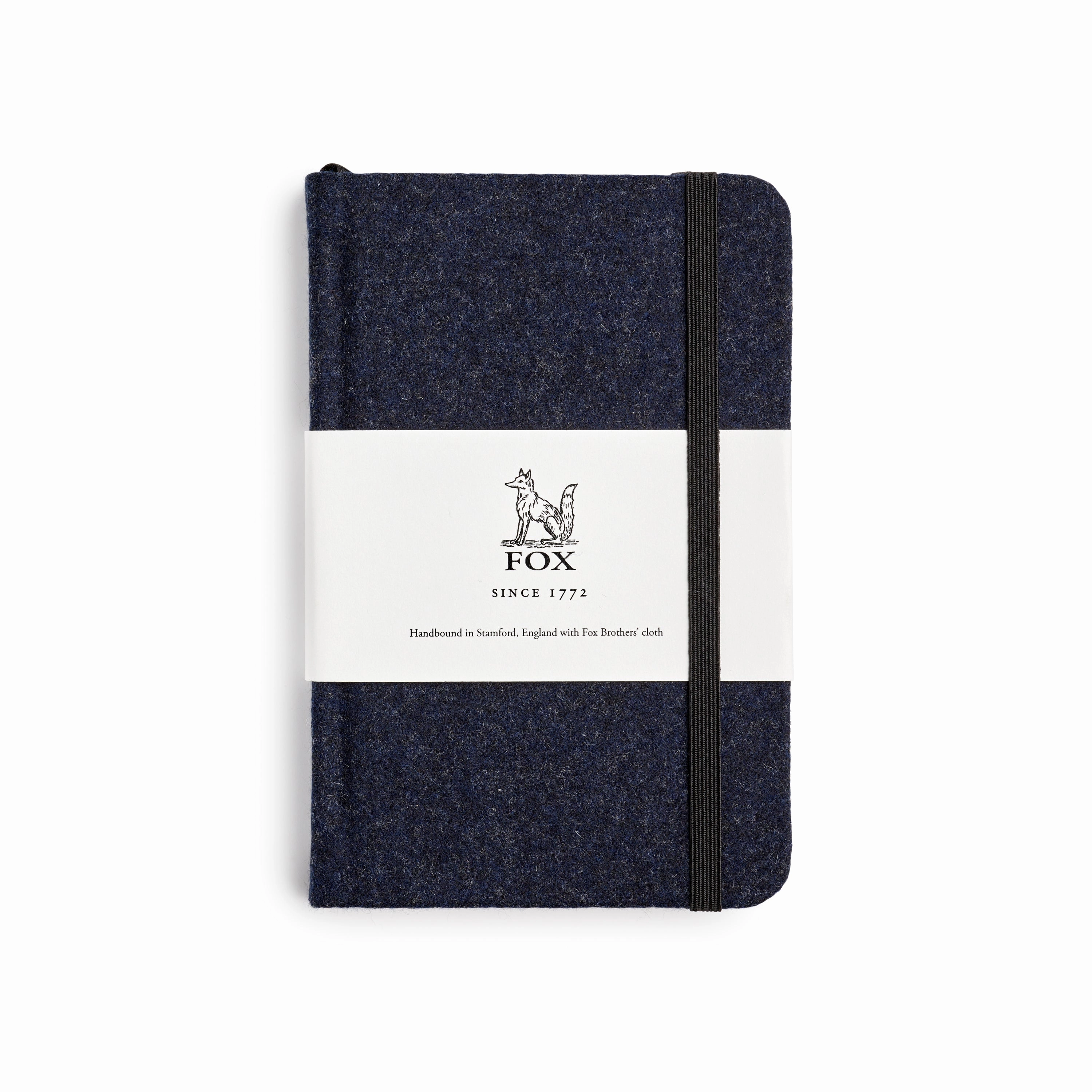 Fox Navy Flannel Pocket Notebook