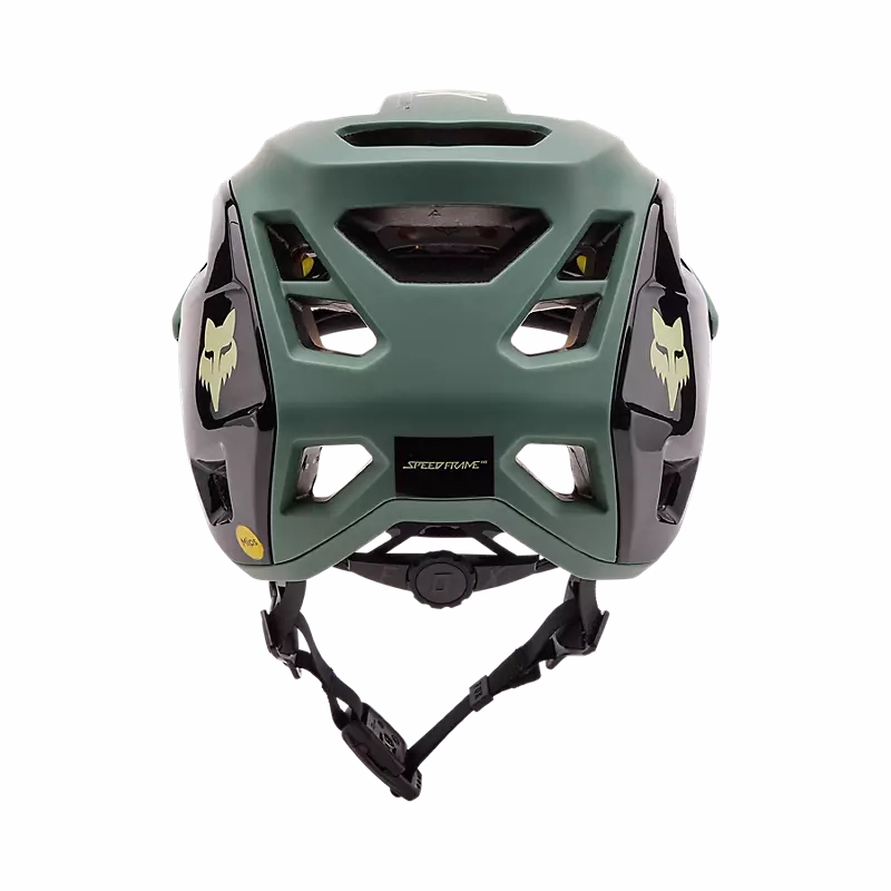 Fox Racing Speedframe Pro MTB Helmet - Blocked - Hunter Green