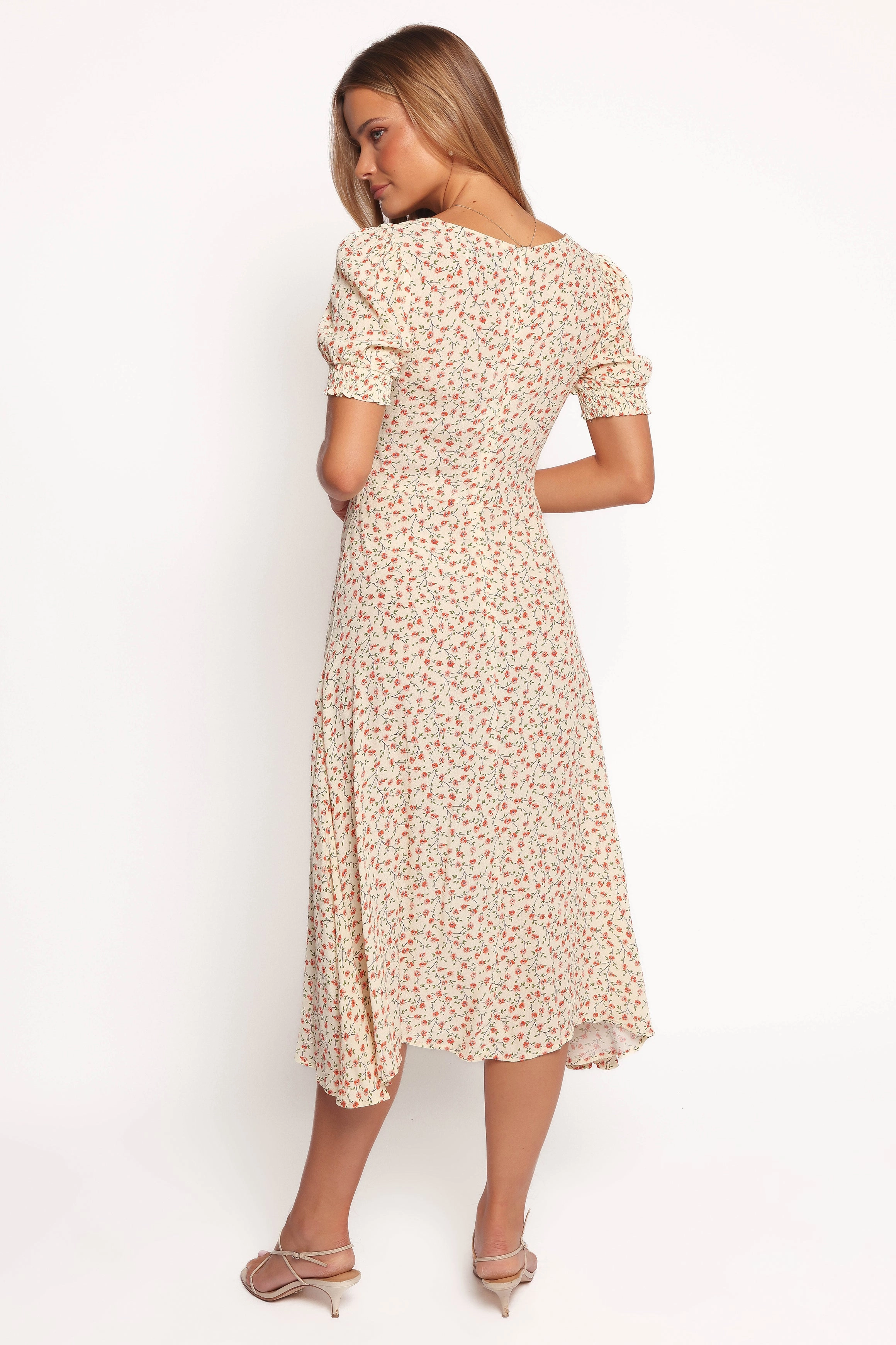 Franklin Dress - Cream Floral