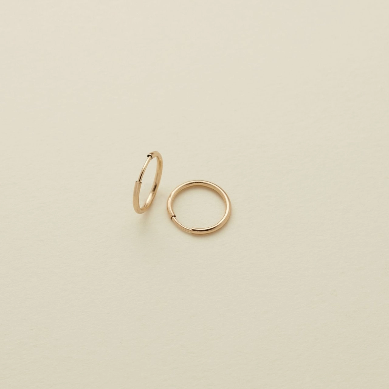 Gold Filled Live In Hoop Earrings