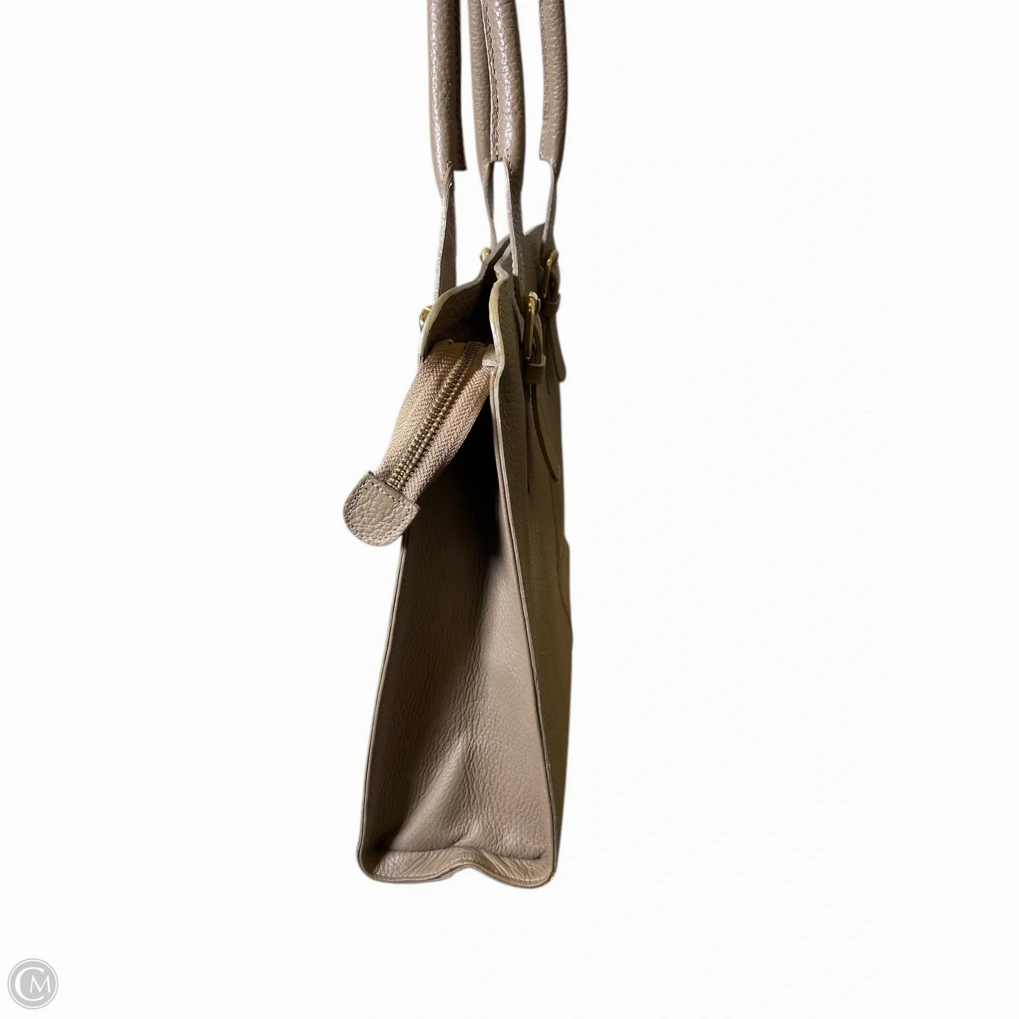Handbag Leather By Clothes Mentor, Size: Large