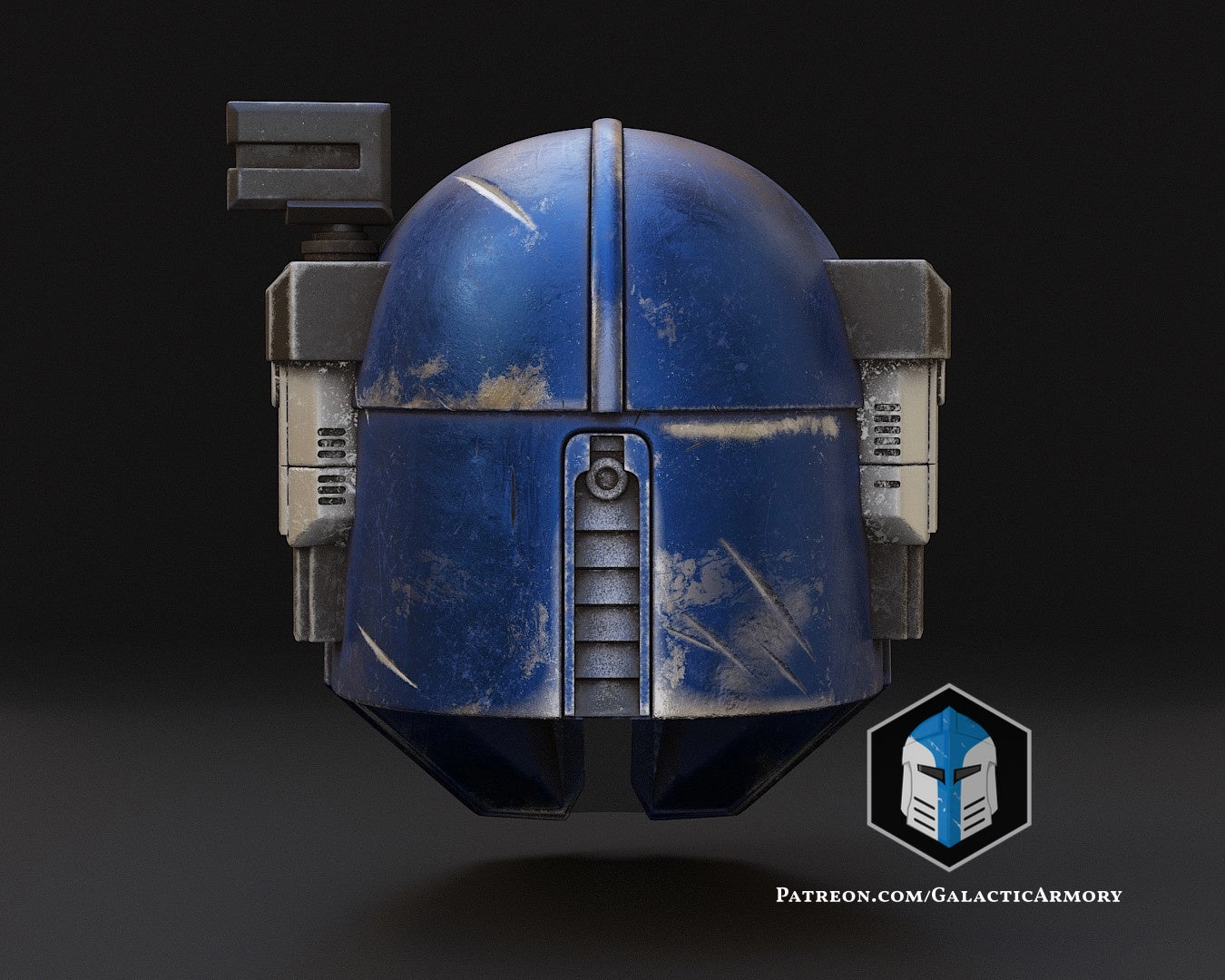 Heavy Mandalorian Helmet - 3D Print Files
