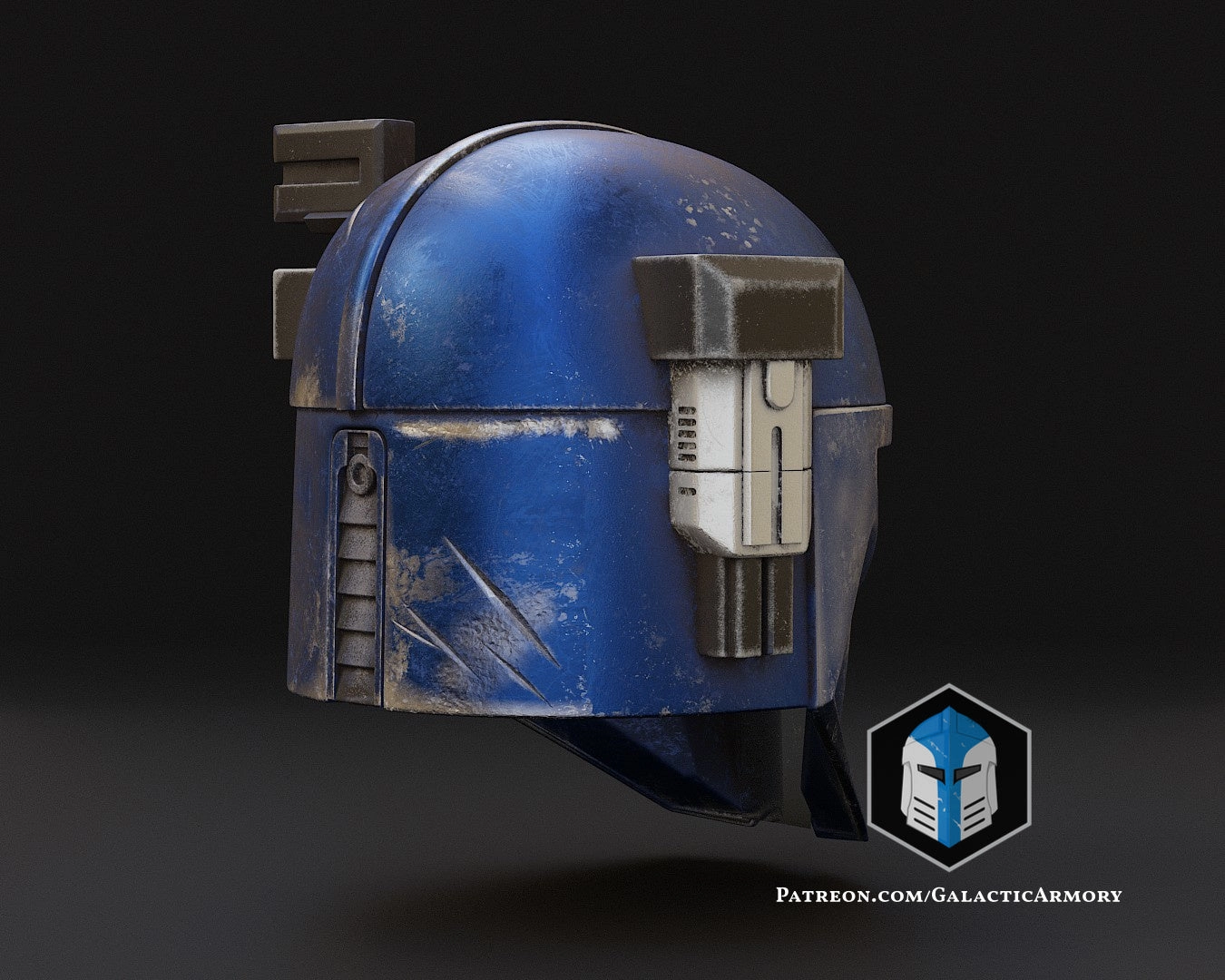 Heavy Mandalorian Helmet - 3D Print Files