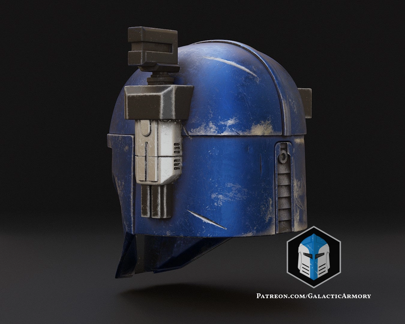 Heavy Mandalorian Helmet - 3D Print Files