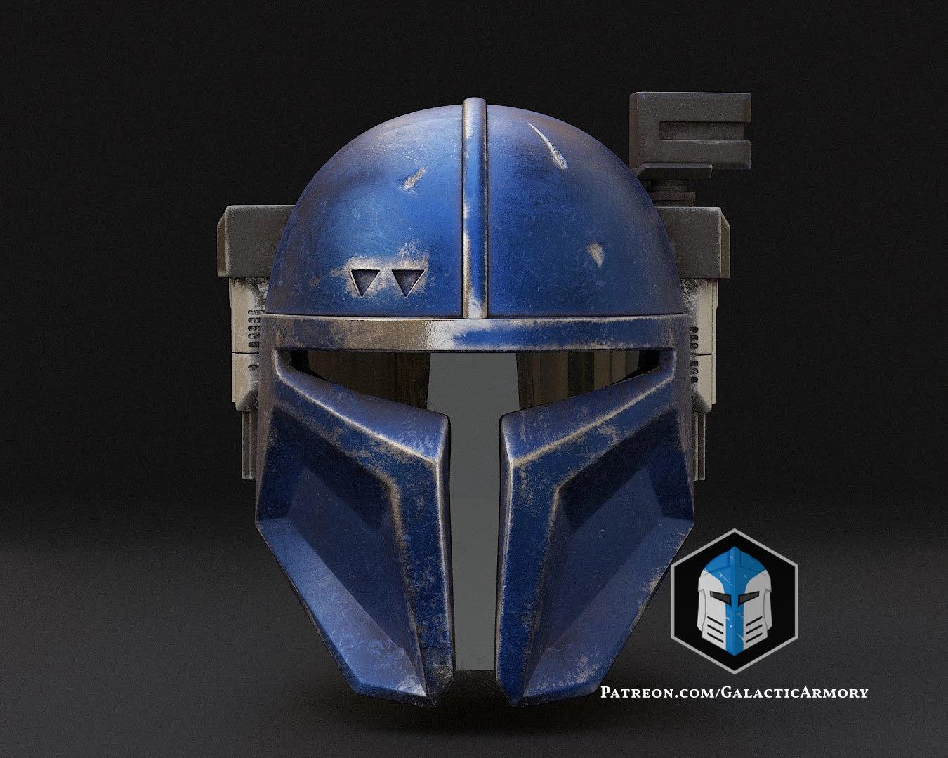 Heavy Mandalorian Helmet - 3D Print Files
