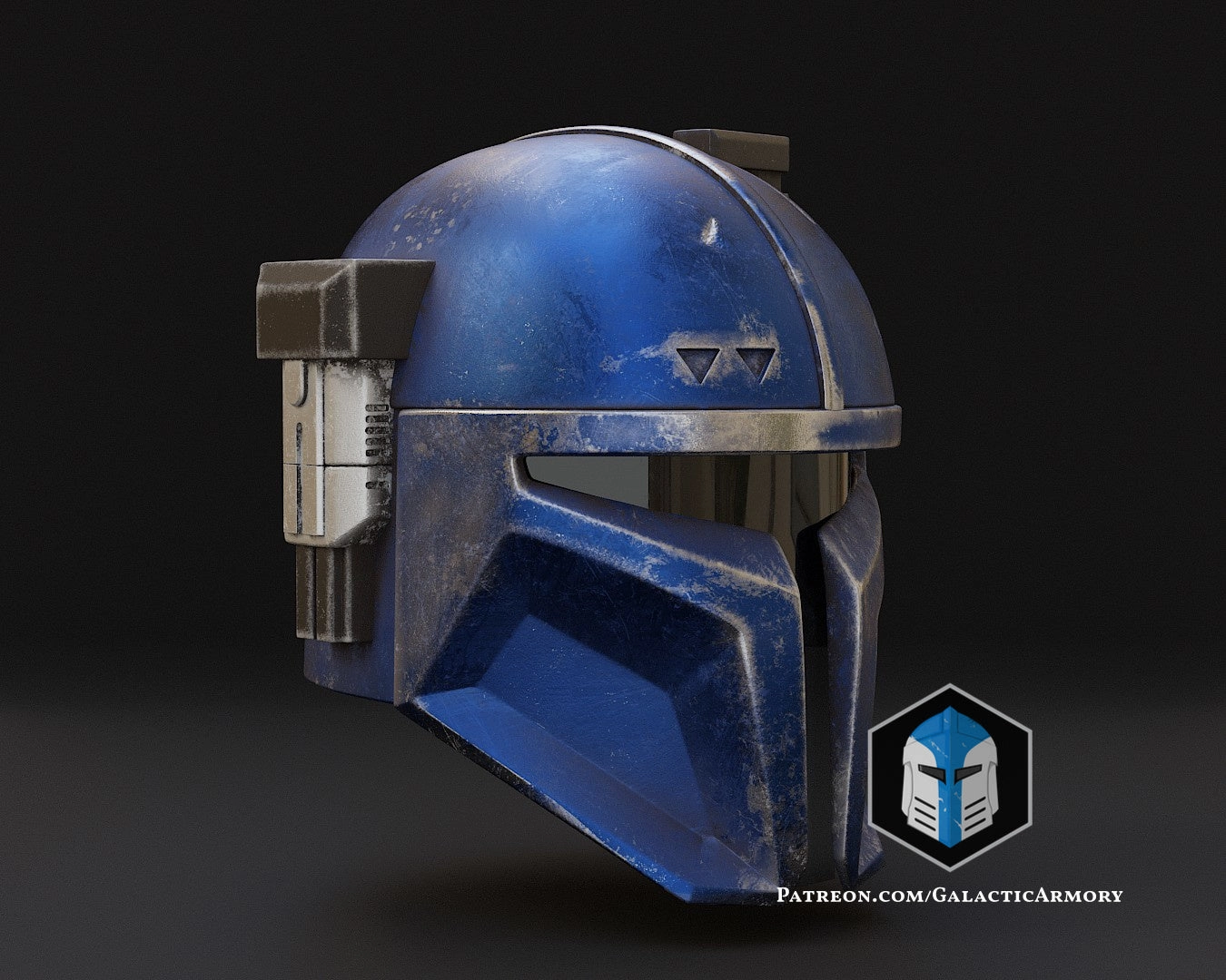 Heavy Mandalorian Helmet - 3D Print Files