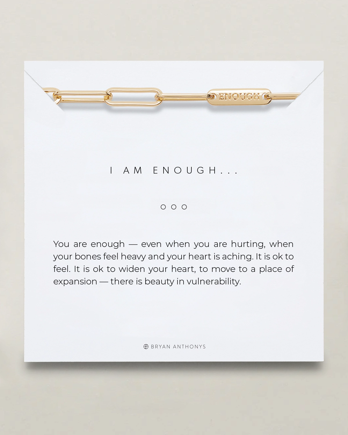 I Am Enough Bracelet