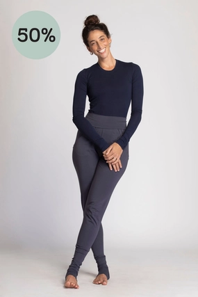 I'mPerfect Organic Cotton Extra Long Slouchy Pants 50%off
