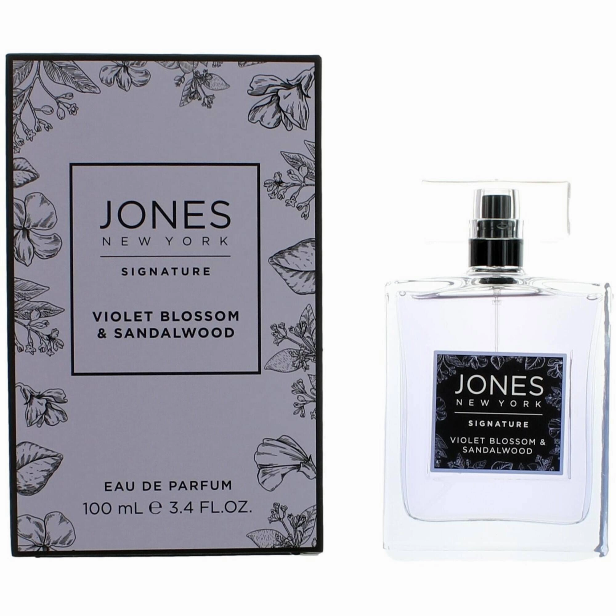 Jones New York Women's Eau De Parfum Spray - Violet Blossom and Sandalwood, 3.4 oz