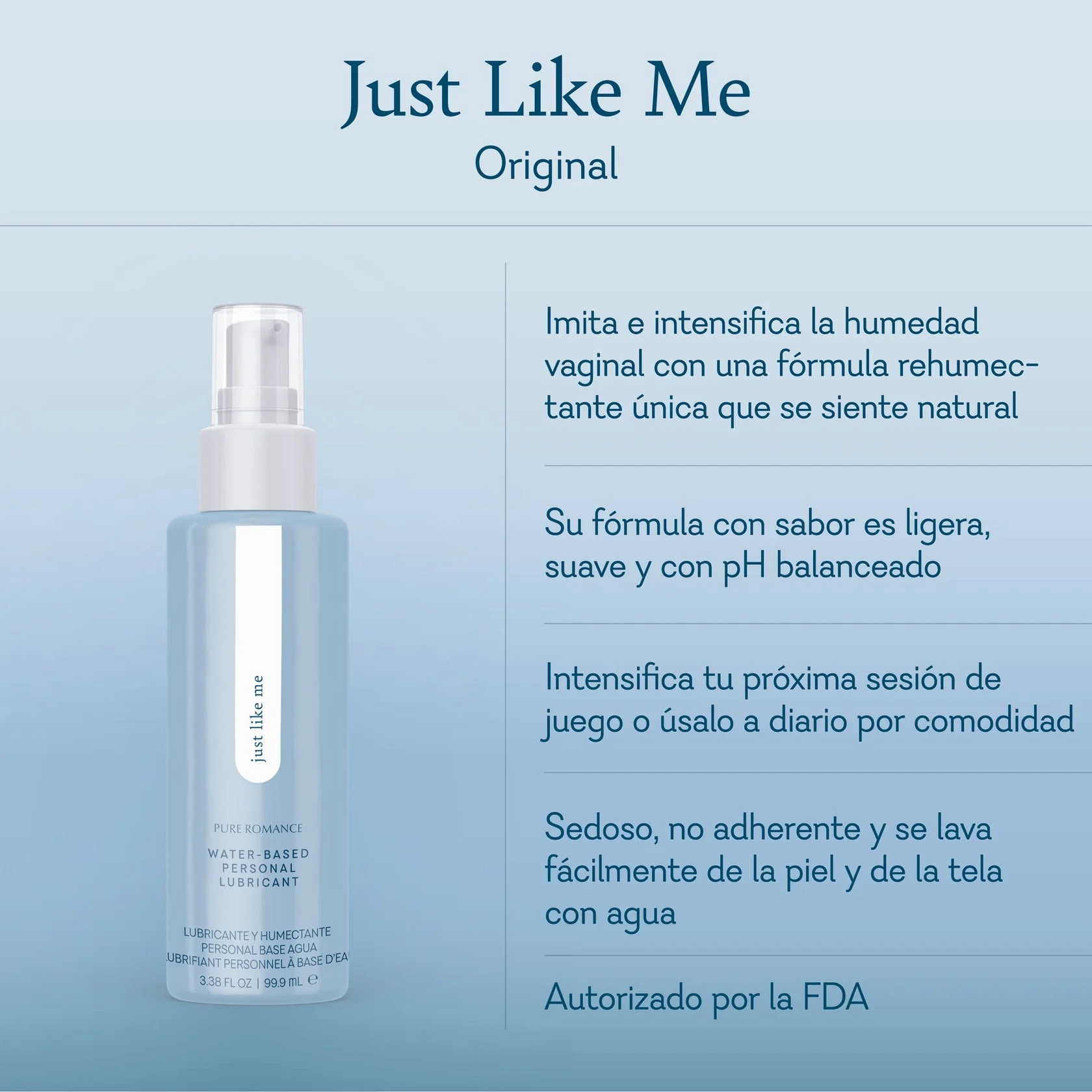 Just Like Me - Original - Unflavored Lubricant