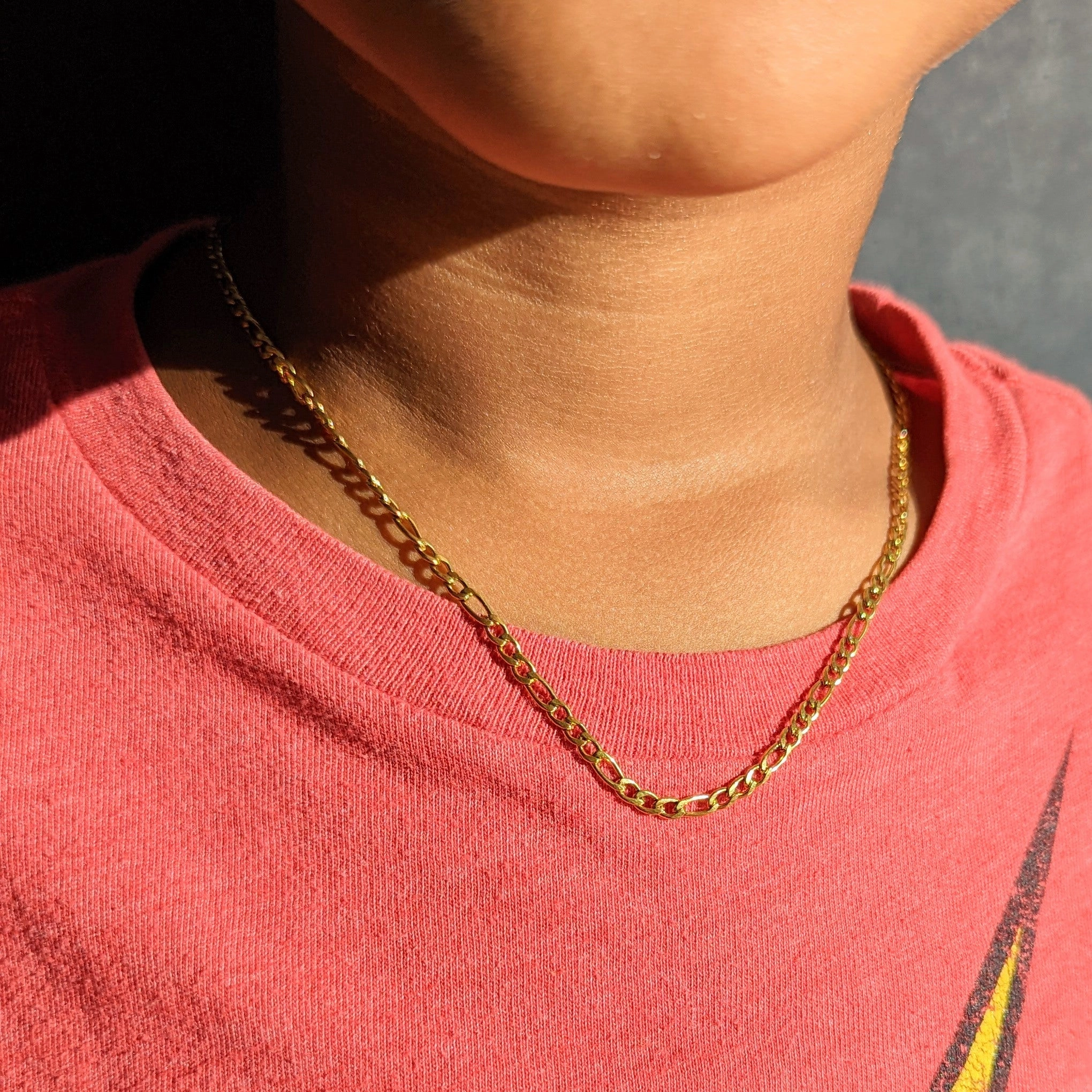 Kids' Gold Figaro Chain