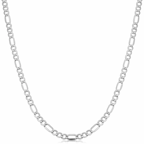 Kids' Silver Figaro Chain