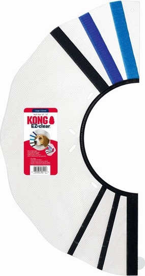 KONG EZ Clear Collar for Dogs & Cats