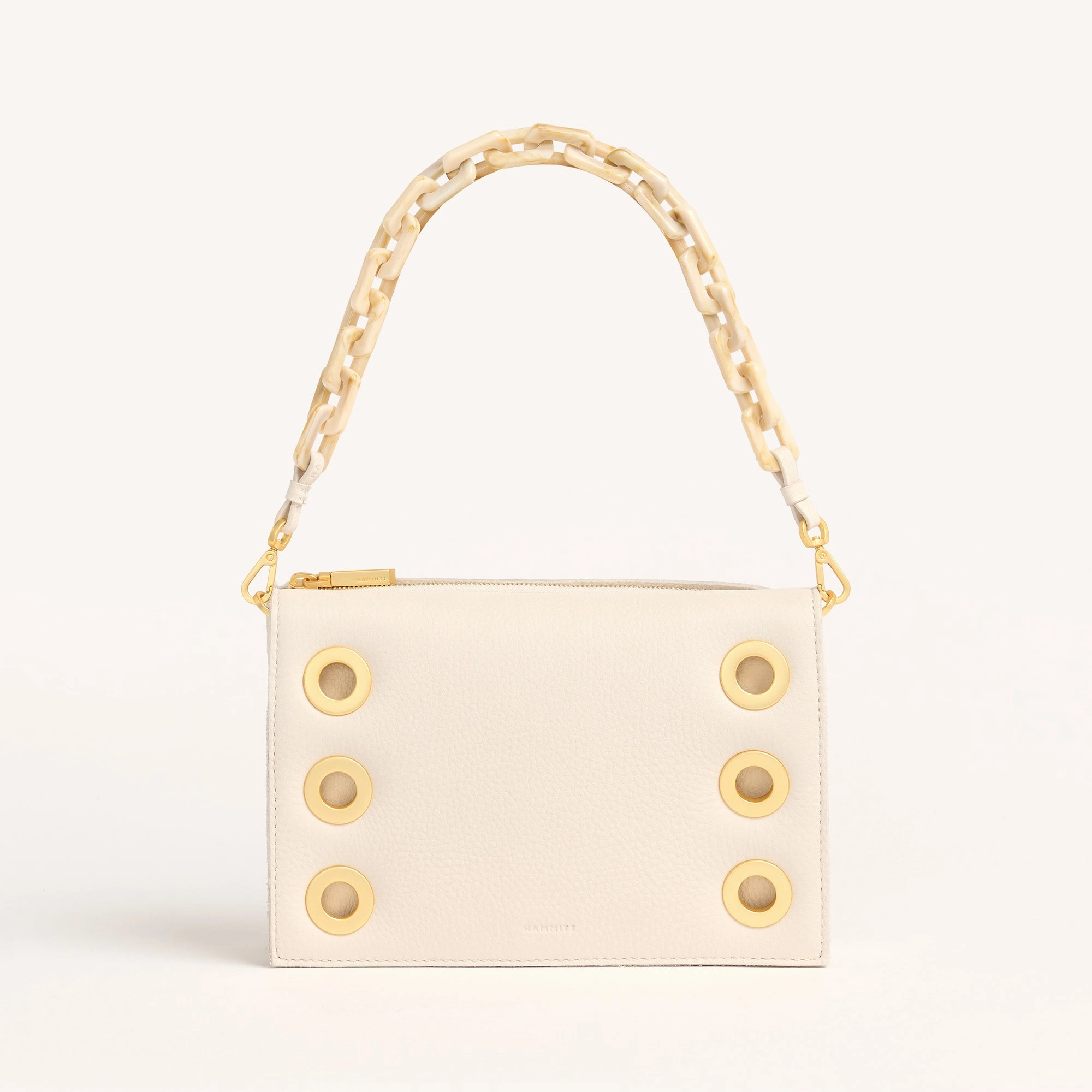 Latte Shoulder Strap | Calla Lily White/Brushed Gold