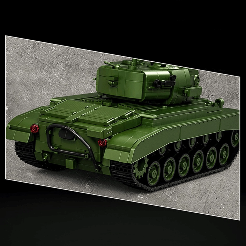 M26 Pershing Heavy Tank 1702pcs