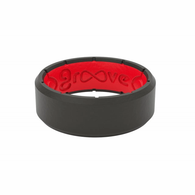Men's Groove Ring Edge