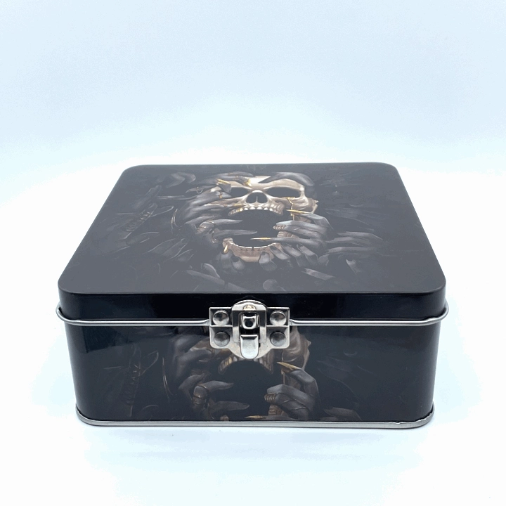 Metal Storage Box with Roll Tray - 6 Pieces Per Retail Ready Display 23253