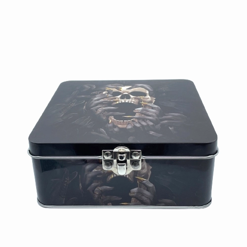 Metal Storage Box with Roll Tray - 6 Pieces Per Retail Ready Display 23253