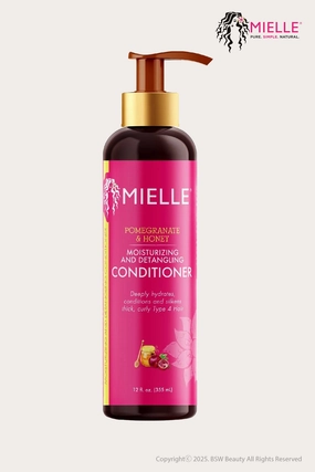 MIELLE POMEGRANATE & HONEY MOISTURIZING AND DETANGLING CONDITIONER 12oz