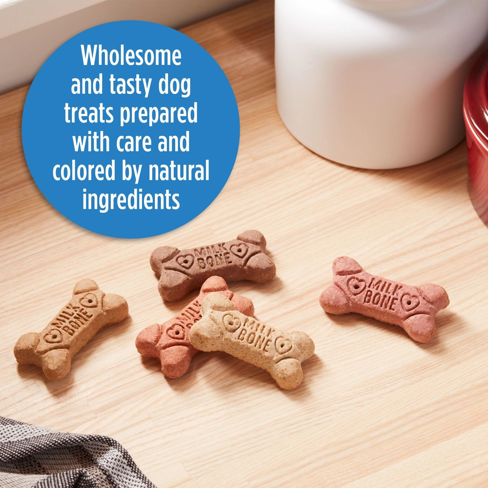 Milk-Bone Flavor Snacks Small Dog Biscuits, Flavored Crunchy Dog Treats, 7 lb.