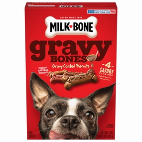 Milk-Bone GravyBones Dog Biscuits - Small, 19-Ounce