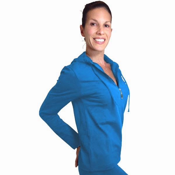 One Step Ahead Brushed Supplex Zipper Hooded Jacket 285