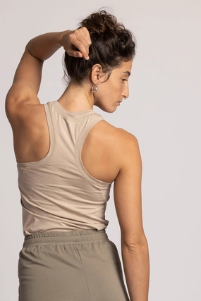 Organic Cotton Racer Tank Top